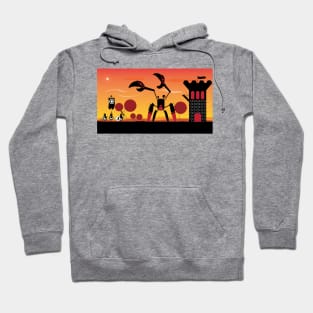 Patapon battle at dawn Hoodie